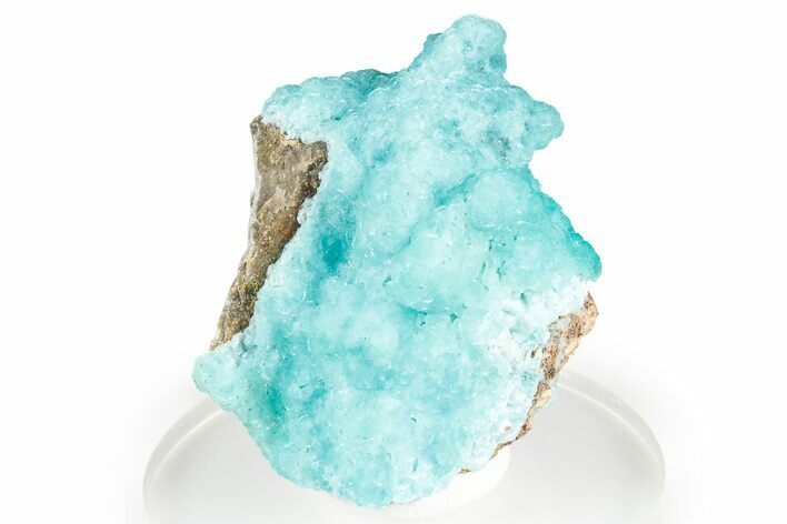 Glistening Sky-Blue Hemimorphite - Congo #346156